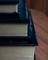 SET LIBROS PIEL CAFÉ