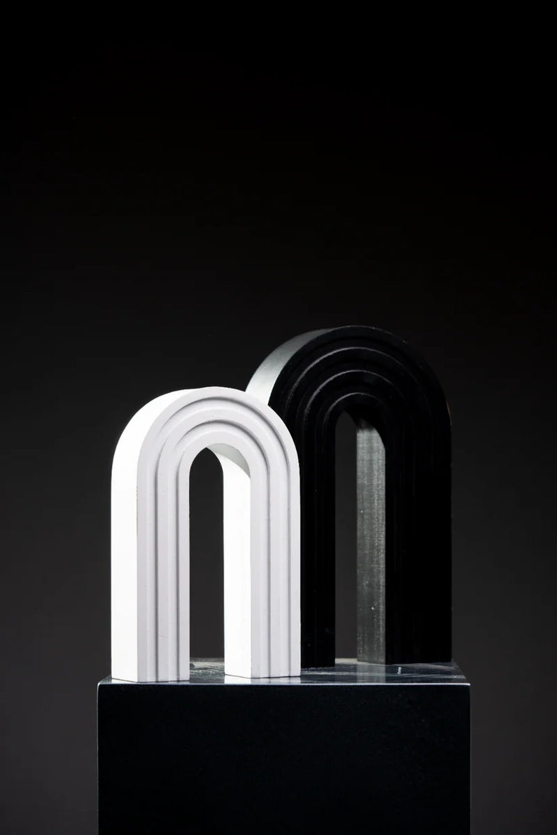 SET DE ARCOS NEGRO Y BLANCO