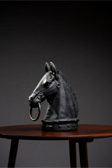 CABEZA DE CABALLO CON ARO