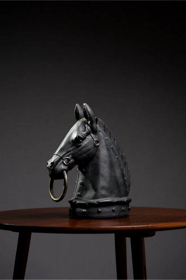 CABEZA DE CABALLO CON ARO