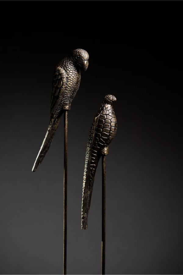 SET PAJAROS OCRE