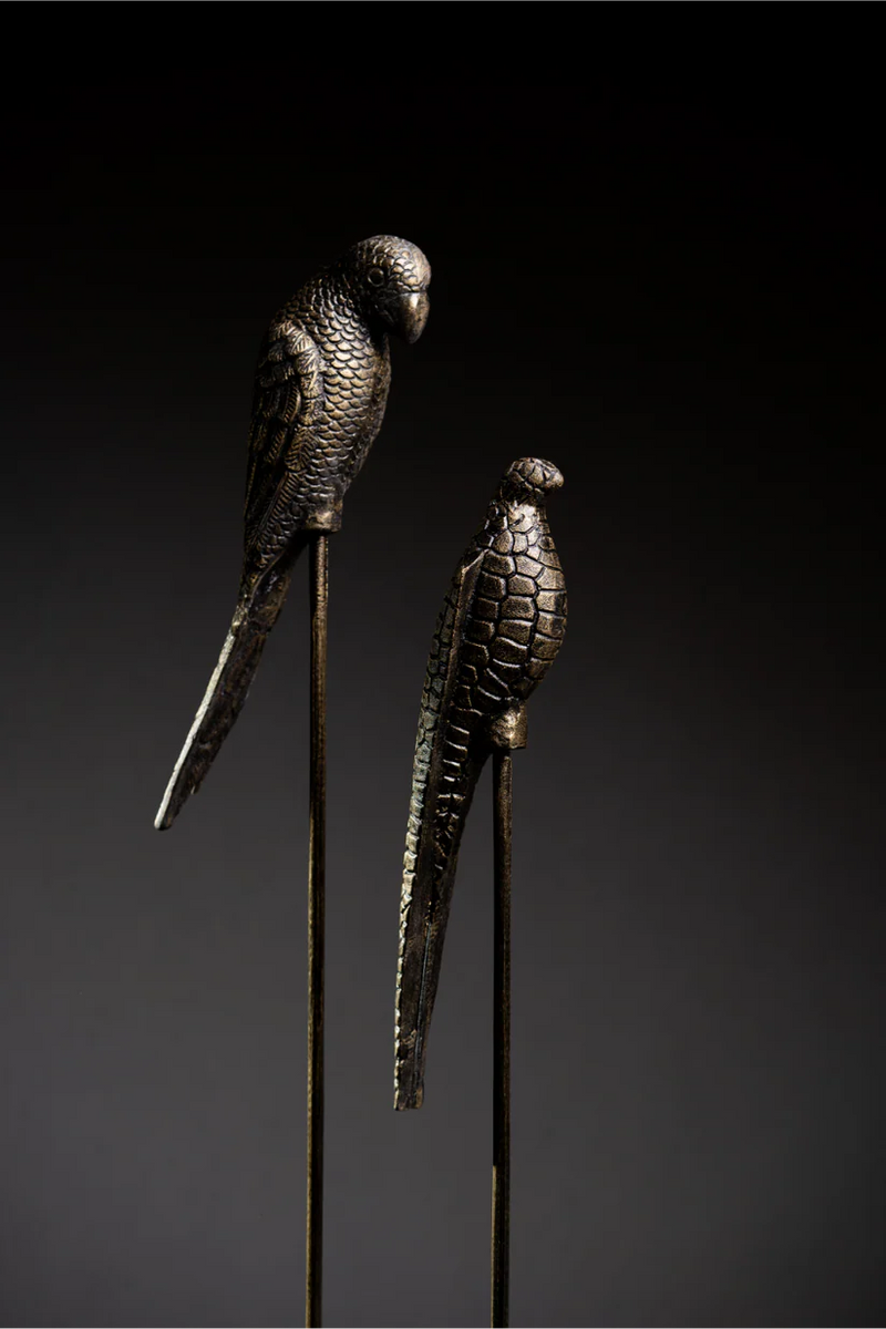 SET PAJAROS OCRE