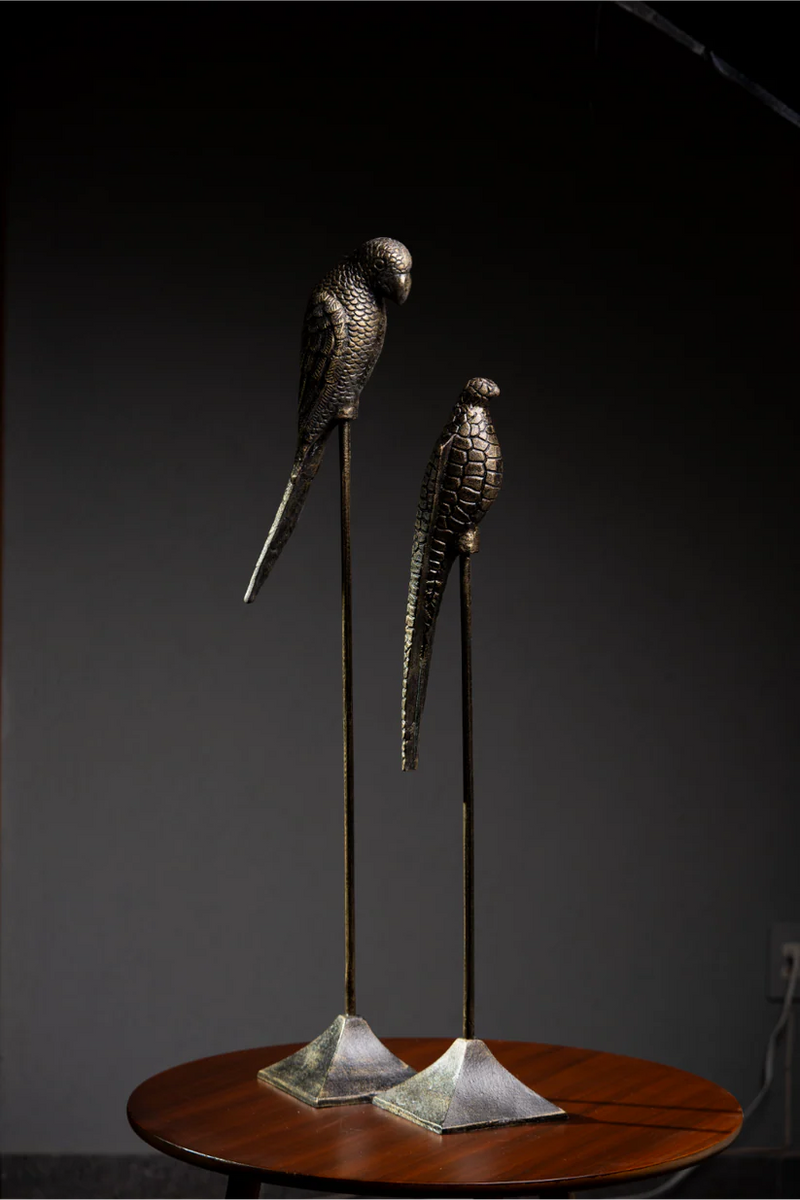 SET PAJAROS OCRE