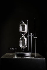 RELOJ DE ARENA GIRATORIO STONE