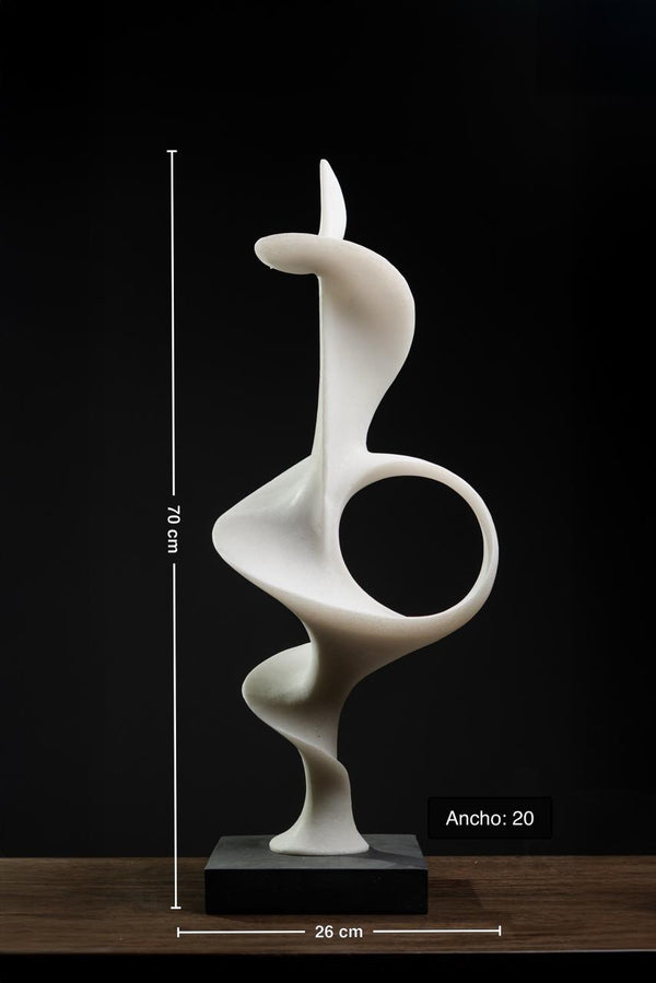 ESCULTURA DECORATIVA TORNILLO