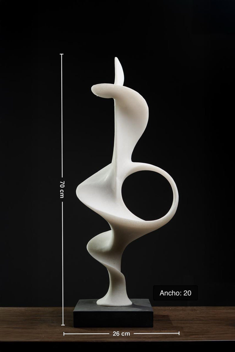 ESCULTURA DECORATIVA TORNILLO