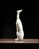 ESCULTURA PERRO GALGO
